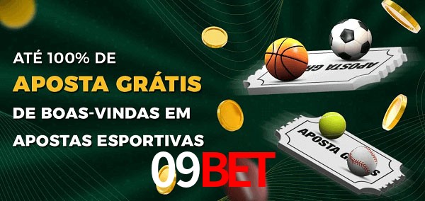 09Bet Ate 100% de Aposta Gratis